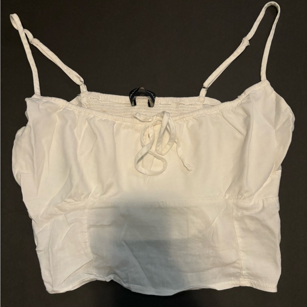 Brandy melville white tank top